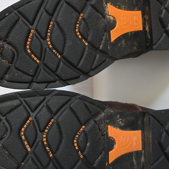 Ariat Mens Brown Waterproof Work Boots.  Size 12EE - Picture 11 of 13